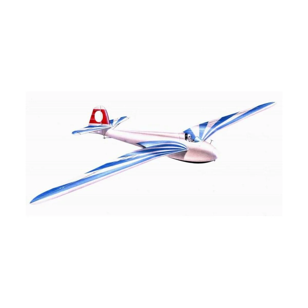 DFS Segelflugzeug Habicht - Planet Models 129-PLT133