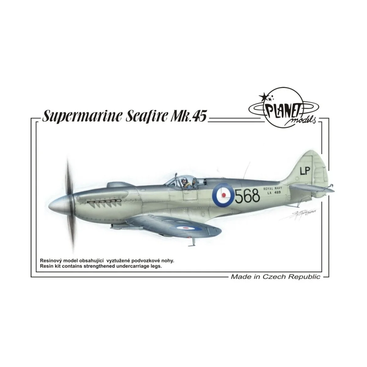 Supermarine Seafire Mk.45 - Planet Models 129-PLT134