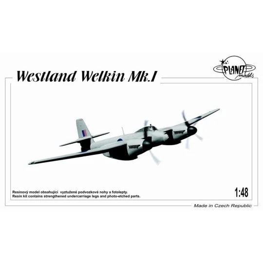 Westland Welkin Mk.I - Planet Models 129-PLT164