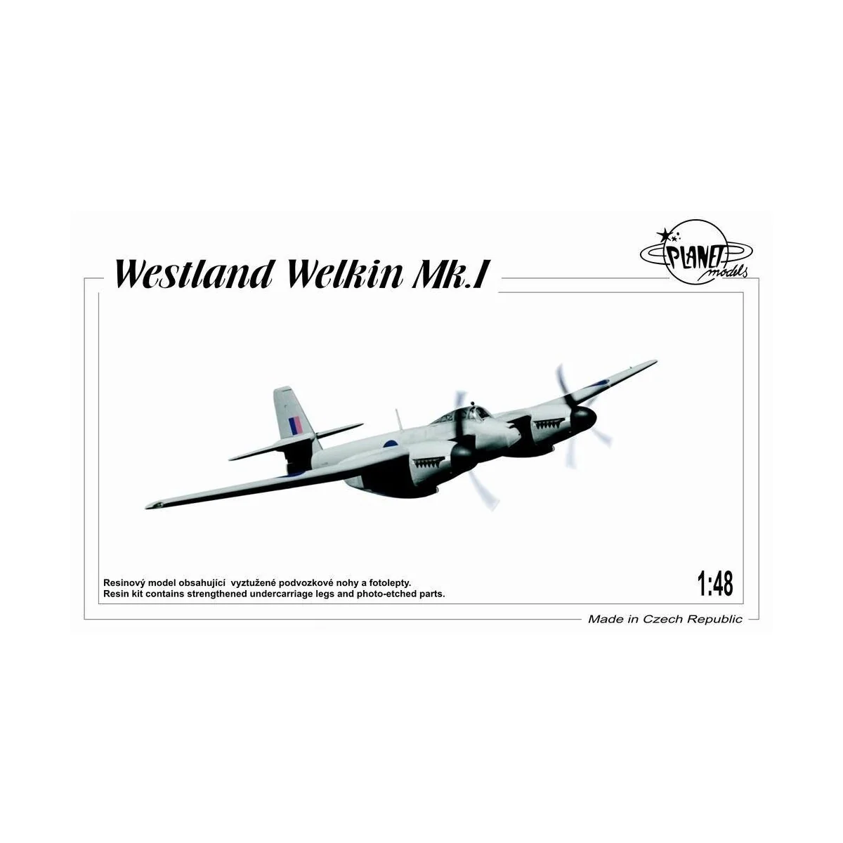 Westland Welkin Mk.I - Planet Models 129-PLT164