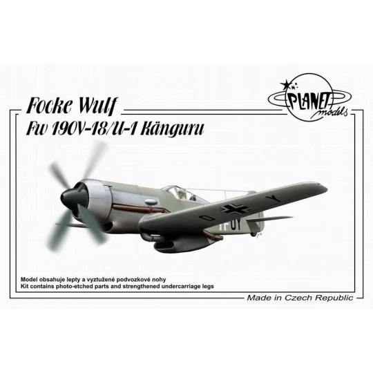 Focke Wulf Fw 190V-118 U-1 ''Kangaru'' - Planet Models 129-PLT193