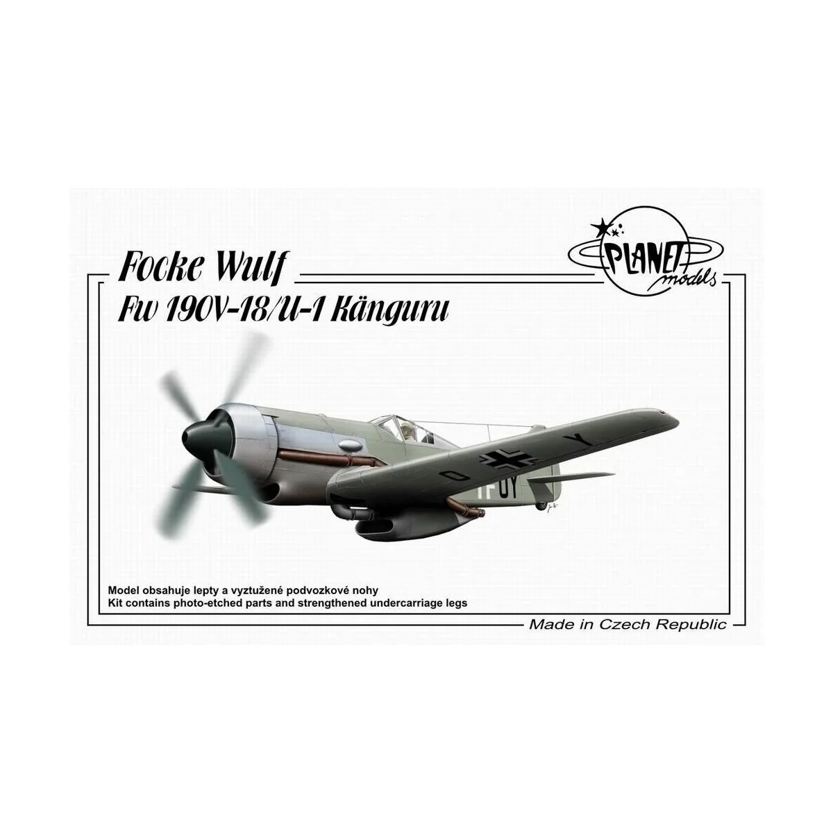 Focke Wulf Fw 190V-118 U-1 ''Kangaru'', 1/48 - Planet Models 129-PL...