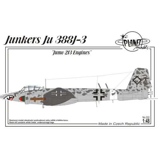 Junkers Ju 338J-3 Jumo 213 engines - Planet Models 129-PLT222