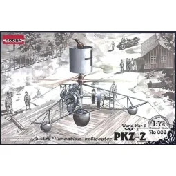 PKZ-2 Austro-Hungarian Helicopter World War 1, 1/72 - Roden 008