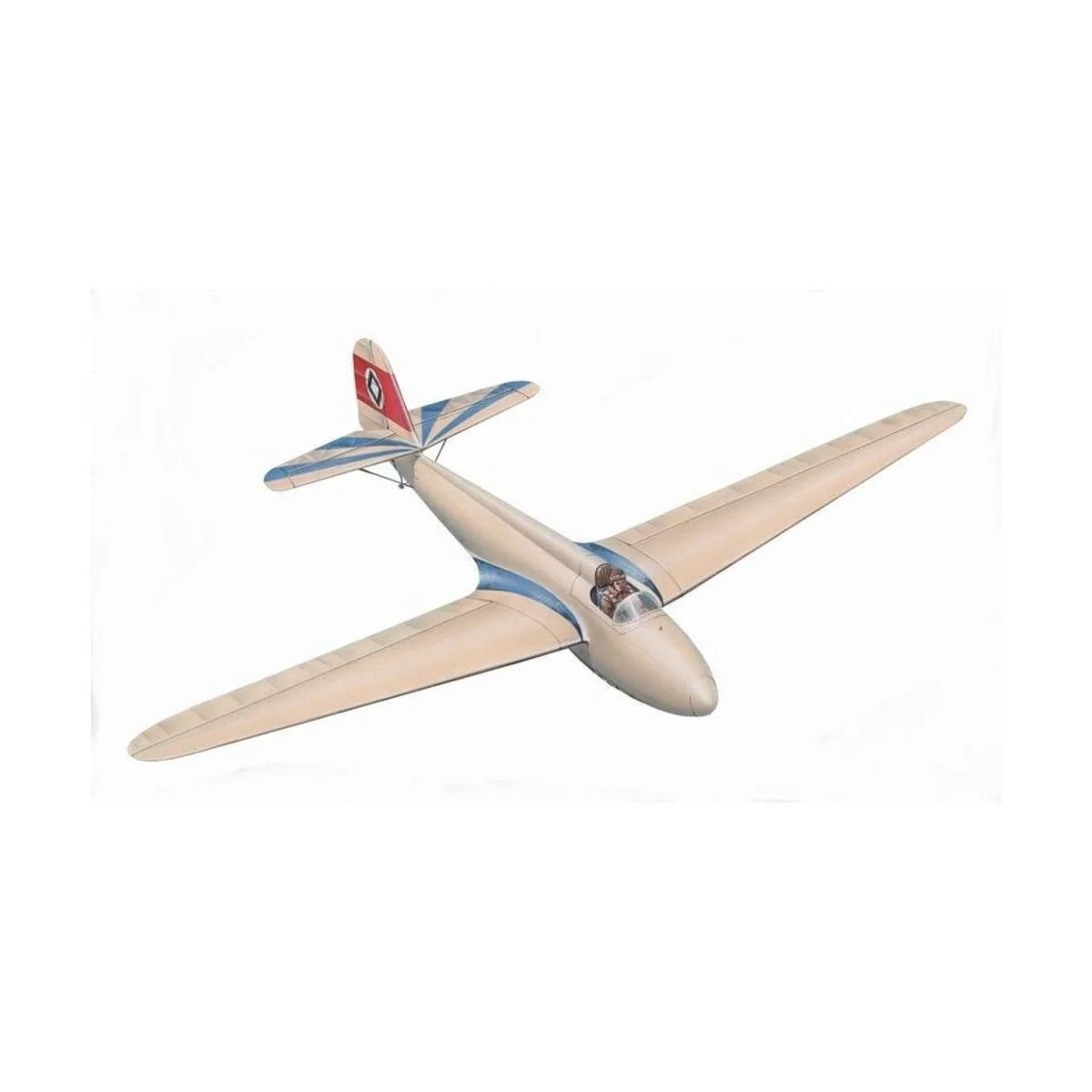 DFS Stummel Habicht - Planet Models 129-PLT226