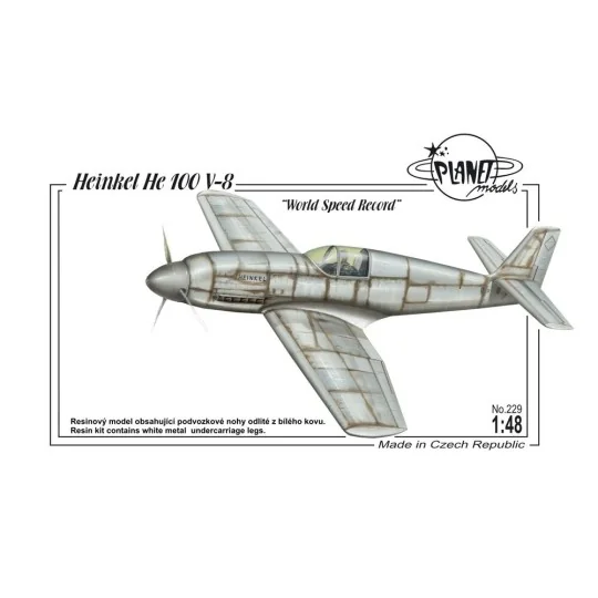 Heinkel He 100V-8 World Speed Record - Planet Models 129-PLT229 Heinkel He 100V-8 World Speed Record - Planet Models 129-PLT229