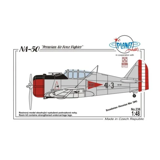 NA-50 "Peruvian Air Force Fighter" - Planet Models 129-PLT238