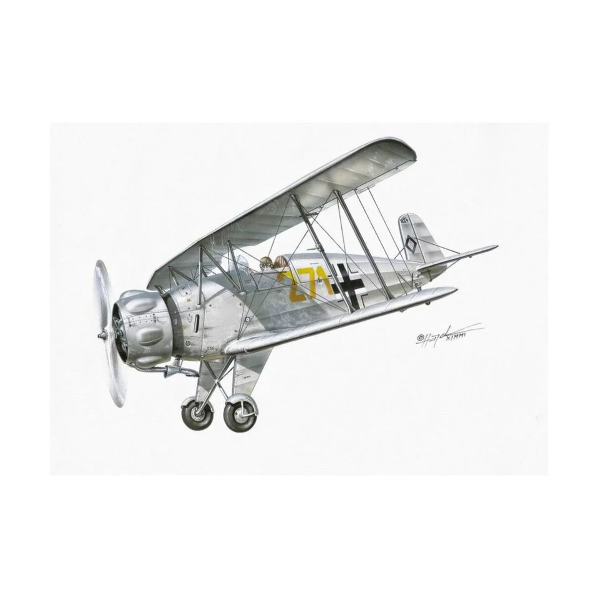 Bücker Bü 133 Jungmeister - Planet Models 129-PLT085