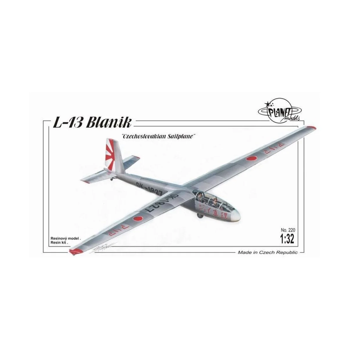 L-13 Blanik - Planet Models 129-PLT220 L-13 Blanik - Planet Models 129-PLT220