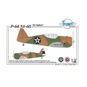 P-64/NA-68 "US Fighter" - Planet Models 129-PLT239