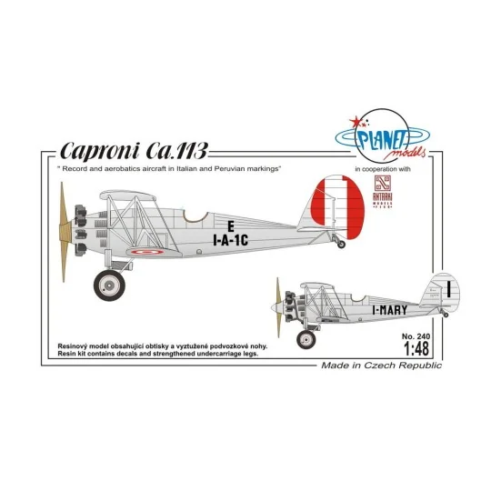 Caproni Ca 113 - Planet Models 129-PLT240