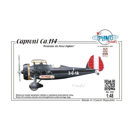 Caproni Ca. 114 "Peruvian AF Fighter" - Planet Models 129-PLT242