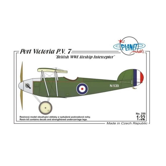 Port Victoria P.V.7 British WWI Airs.In., 1/32 - Planet Models 129-... Port Victoria P.V.7 British WWI Airs.In., 1/32 - Planet Models 129-...