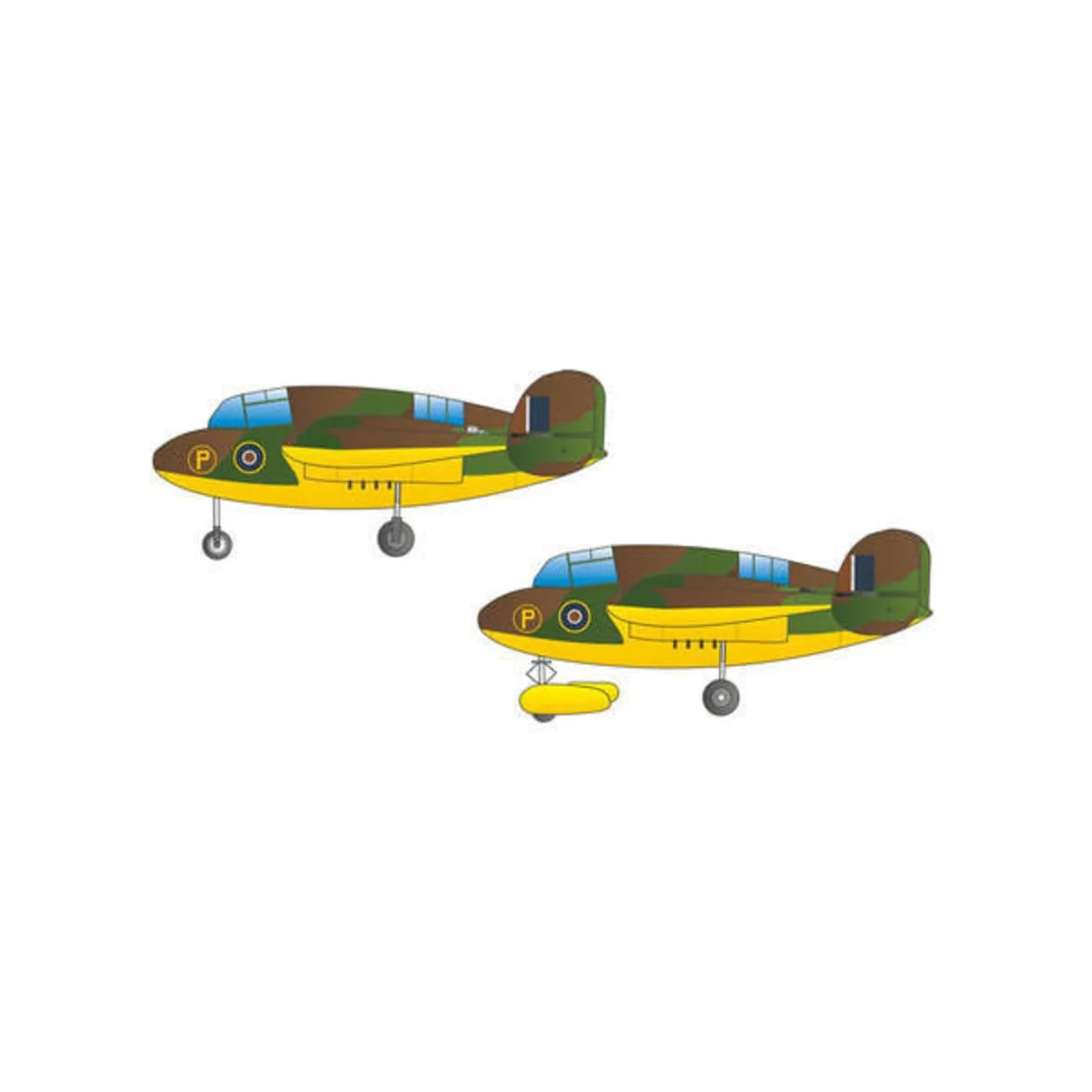 Handley-Page H.P.75 Manx-full resin kit, 1/72 - Planet Models 129-P... Handley-Page H.P.75 Manx-full resin kit, 1/72 - Planet Models 129-P...