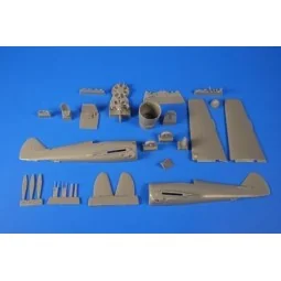 FFVS J-22A Swedish WW2 main fighter airc, 1/48 - Planet Models 129-...