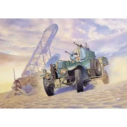 British Armoured Car Pattern 1920 Mk.II (modified with sand tyres),...