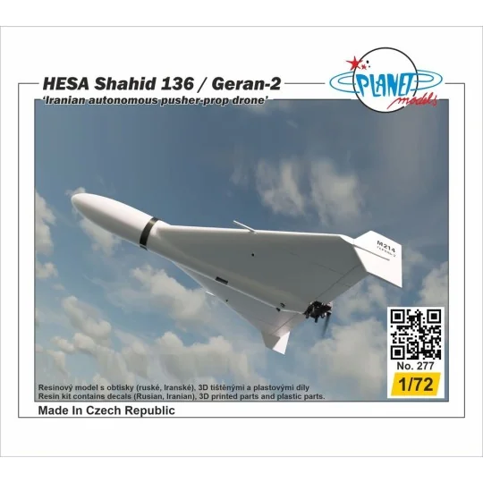 HESA Shahid 136 / Geran-2 1/72 - Planet Models 129-PLT277