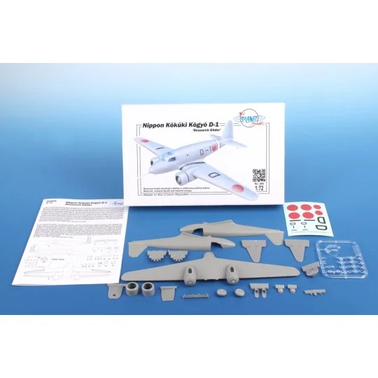 Nippon Kokuki Kogyo D-1 Research Glider - Planet Models 129-PLT284