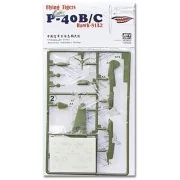 Flying Tigers P-40B/C, 1/144 - AFV-Club AR144S01 Flying Tigers P-40B/C, 1/144 - AFV-Club AR144S01