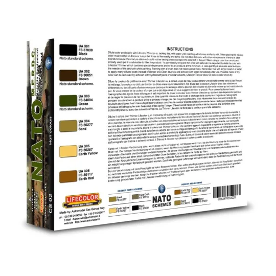 Nato set - Lifecolor CS02 Nato set - Lifecolor CS02