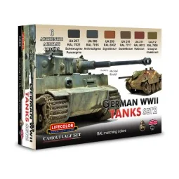 German vehicle WWII set n.2 - Lifecolor CS03