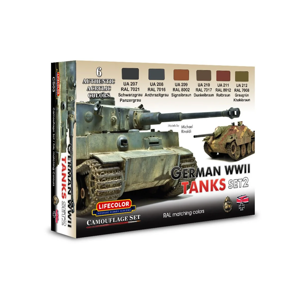 German vehicle WWII set n.2 - Lifecolor CS03