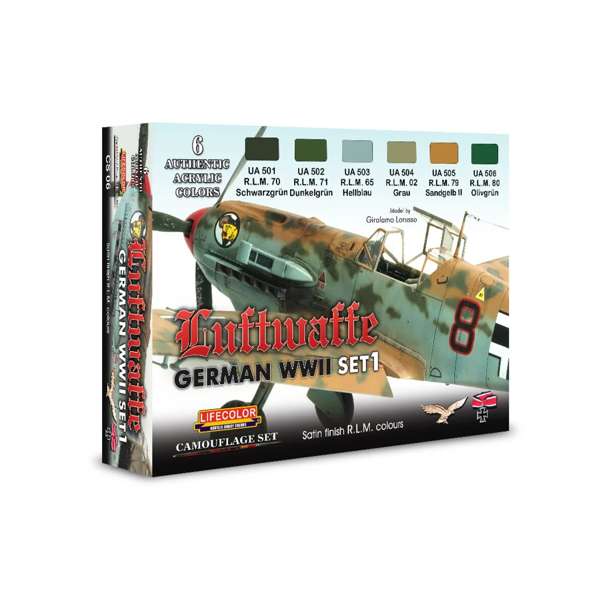 German Luftwaffe set 1 - Lifecolor CS06