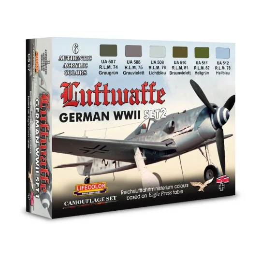German Luftwaffe set 2 - Lifecolor CS07