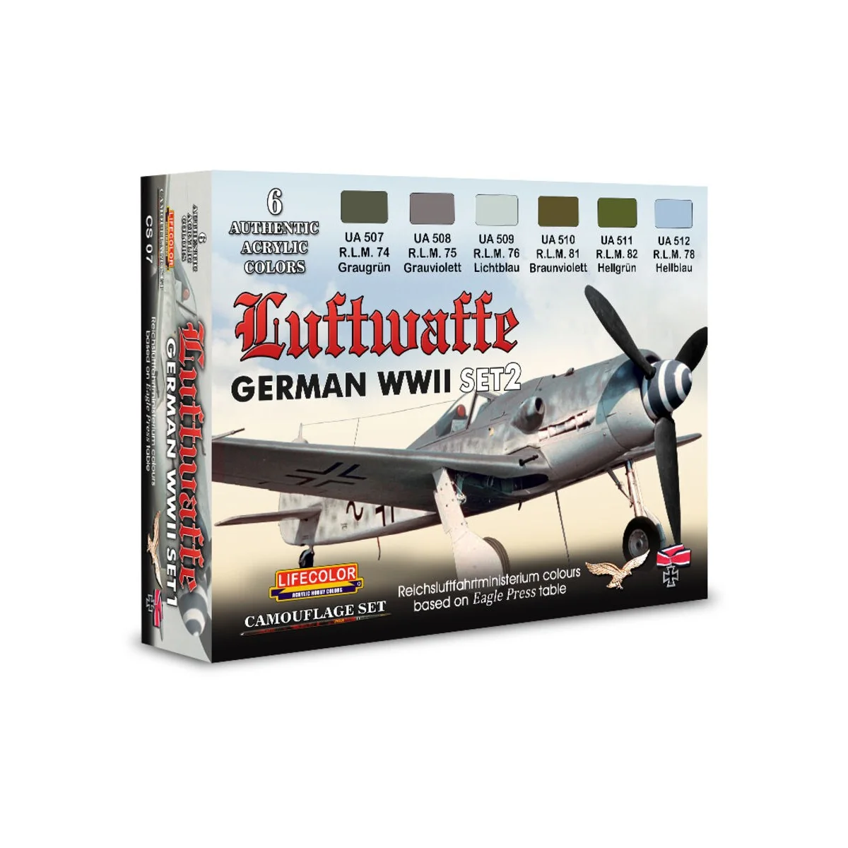 German Luftwaffe set 2 - Lifecolor CS07