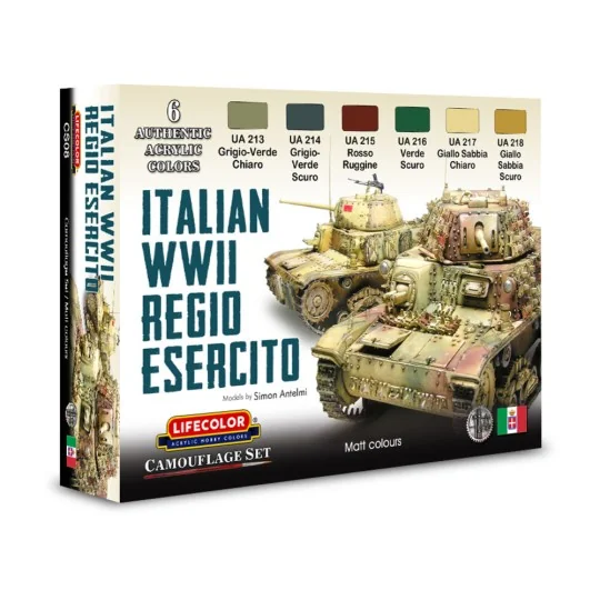 Italian Regio Esercito - Lifecolor CS08 Italian Regio Esercito - Lifecolor CS08