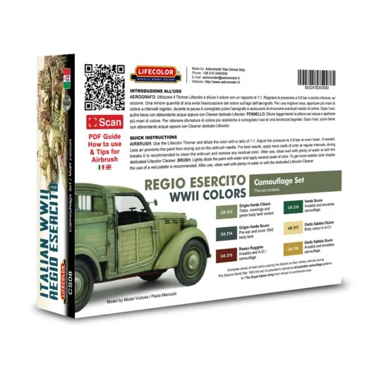 Italian Regio Esercito - Lifecolor CS08