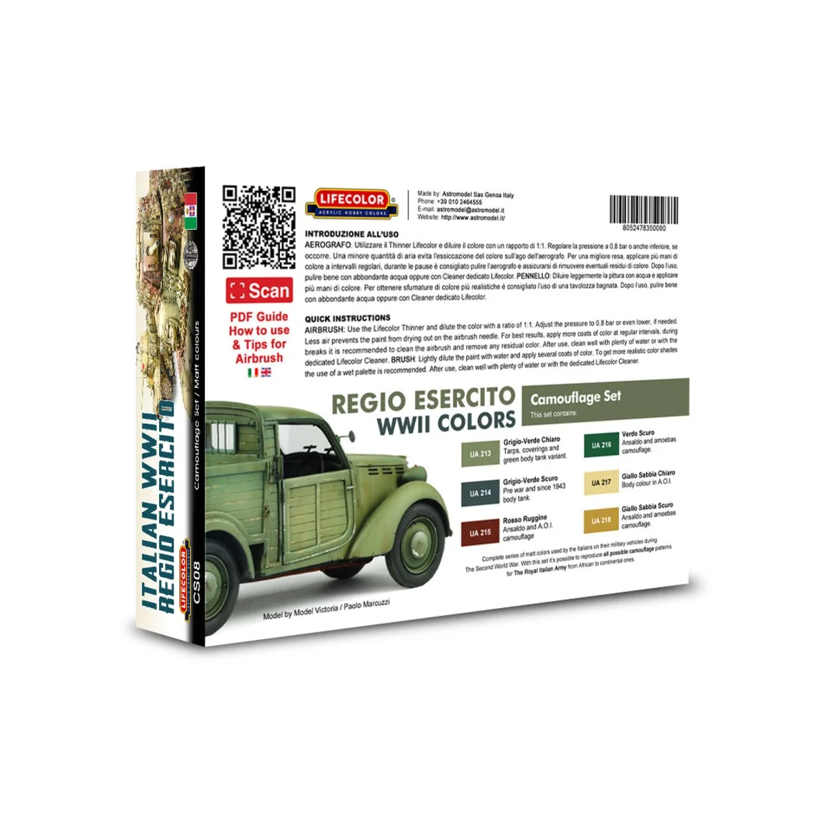 Italian Regio Esercito - Lifecolor CS08 Italian Regio Esercito - Lifecolor CS08