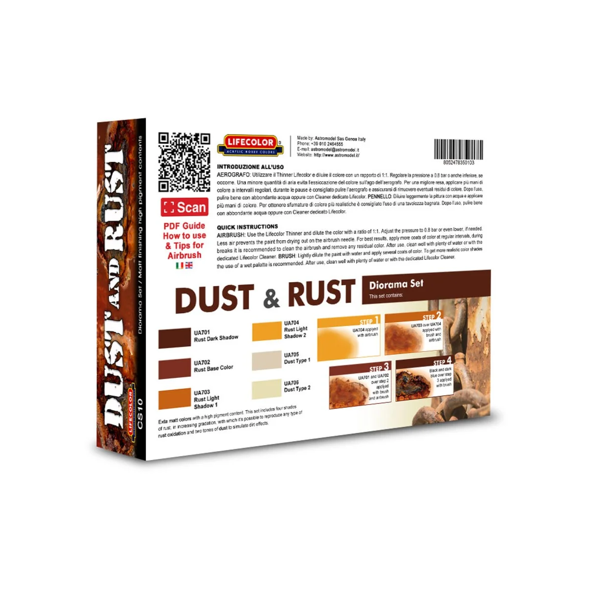Dust and Rust - Lifecolor CS10 Dust and Rust - Lifecolor CS10