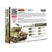 Olive Drab colors - Lifecolor CS11