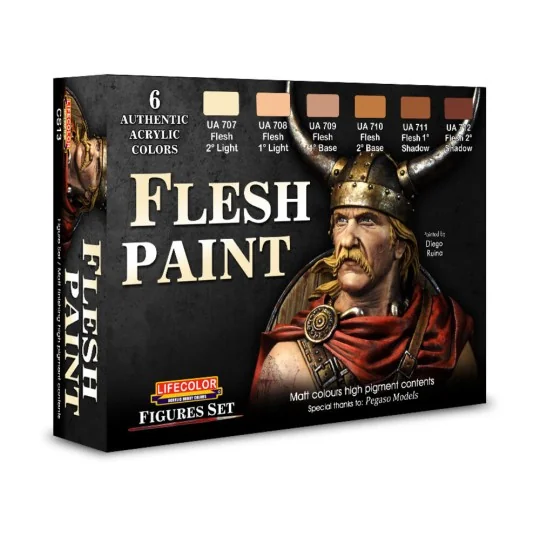 Flesh paint set - Lifecolor CS13