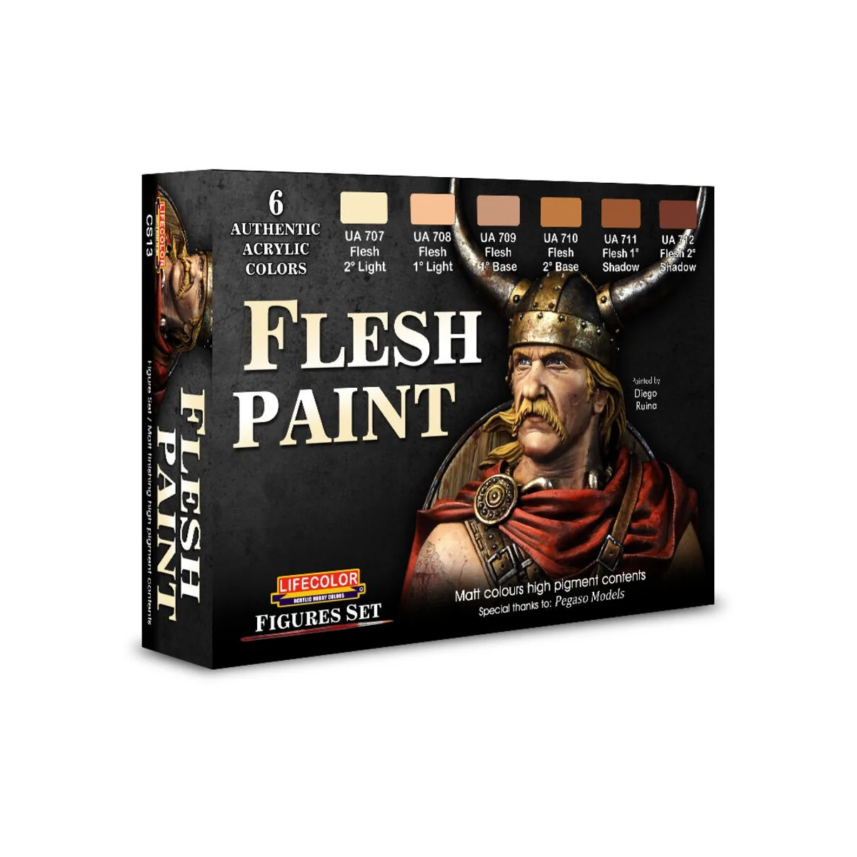 Flesh paint set - Lifecolor CS13 Flesh paint set - Lifecolor CS13