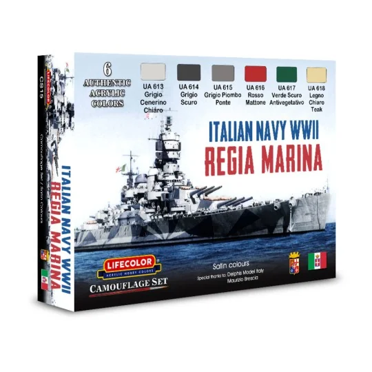 Italian Regia Marina WWII colors - Lifecolor CS15
