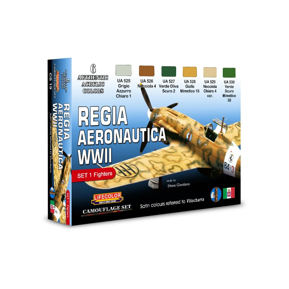 WWII Regia Aeronautica Italiana - Lifecolor CS19