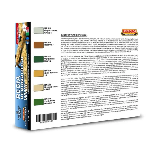 WWII Regia Aeronautica Italiana - Lifecolor CS19