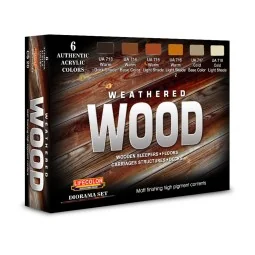 Weathered wood - Lifecolor CS20