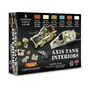 German and Italian interior tanks colors - Lifecolor CS22 German and Italian interior tanks colors - Lifecolor CS22