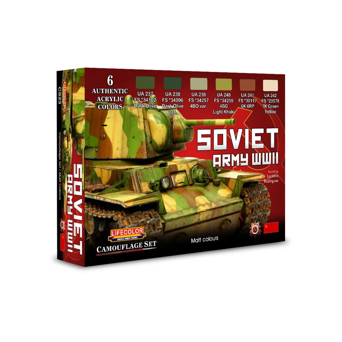 Russian WWII Army - Lifecolor CS23 Russian WWII Army - Lifecolor CS23