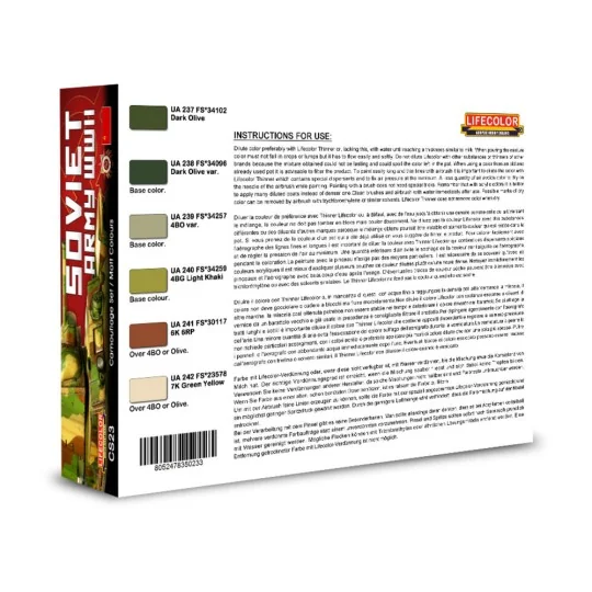 Russian WWII Army - Lifecolor CS23