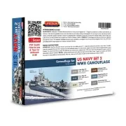 Camouflage Set US Navy WWII Set 2 - Lifecolor CS25 Camouflage Set US Navy WWII Set 2 - Lifecolor CS25