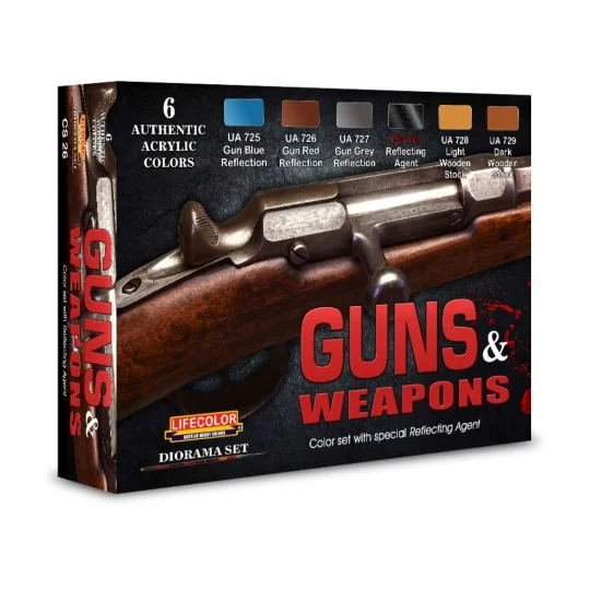 Guns and Weapons - Lifecolor CS26 Guns and Weapons - Lifecolor CS26