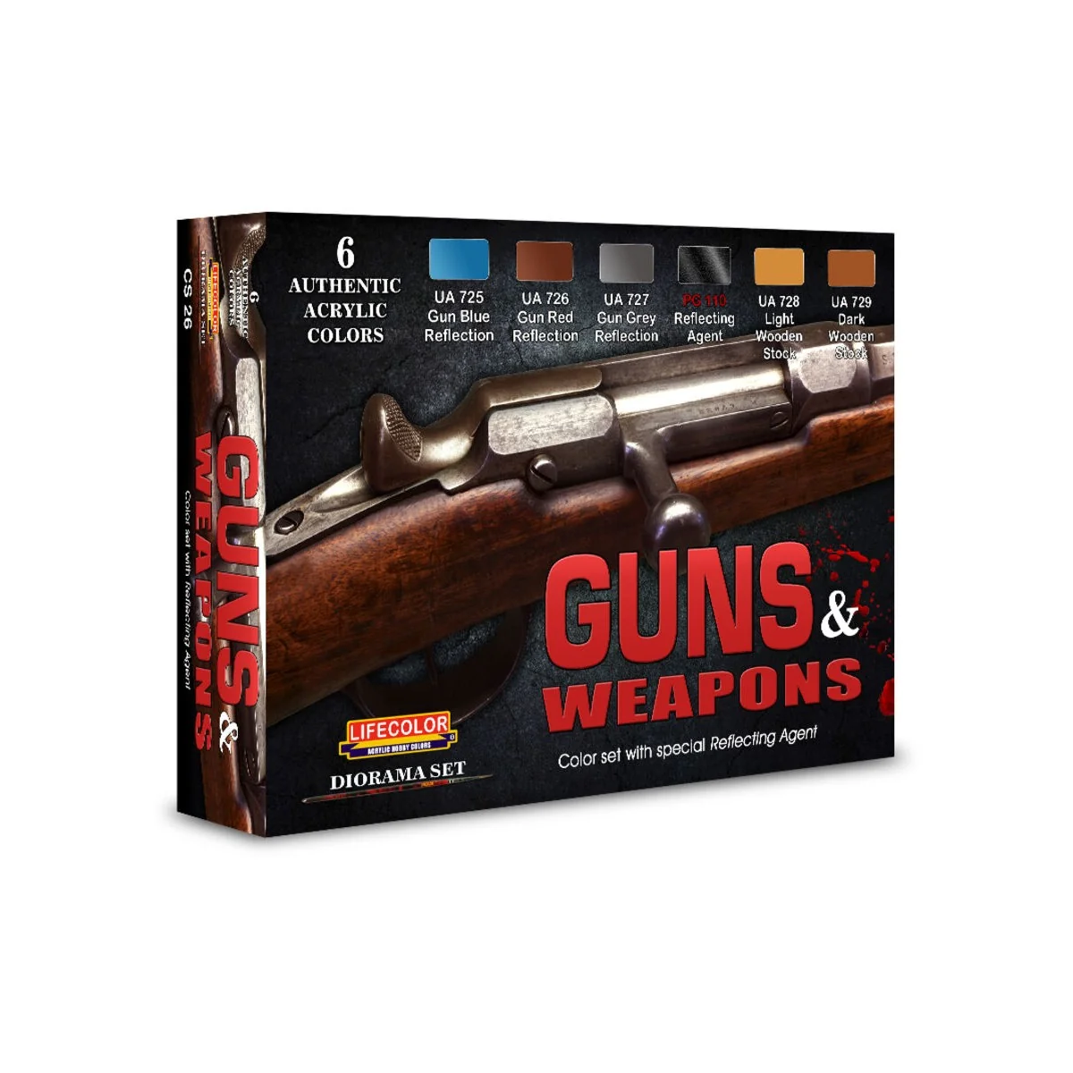 Guns and Weapons - Lifecolor CS26 Guns and Weapons - Lifecolor CS26
