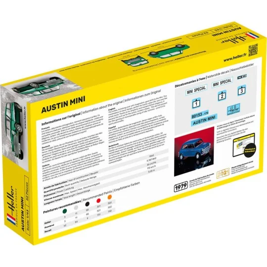 STARTER KIT Mini, 1/43 - Heller 56153 STARTER KIT Mini, 1/43 - Heller 56153