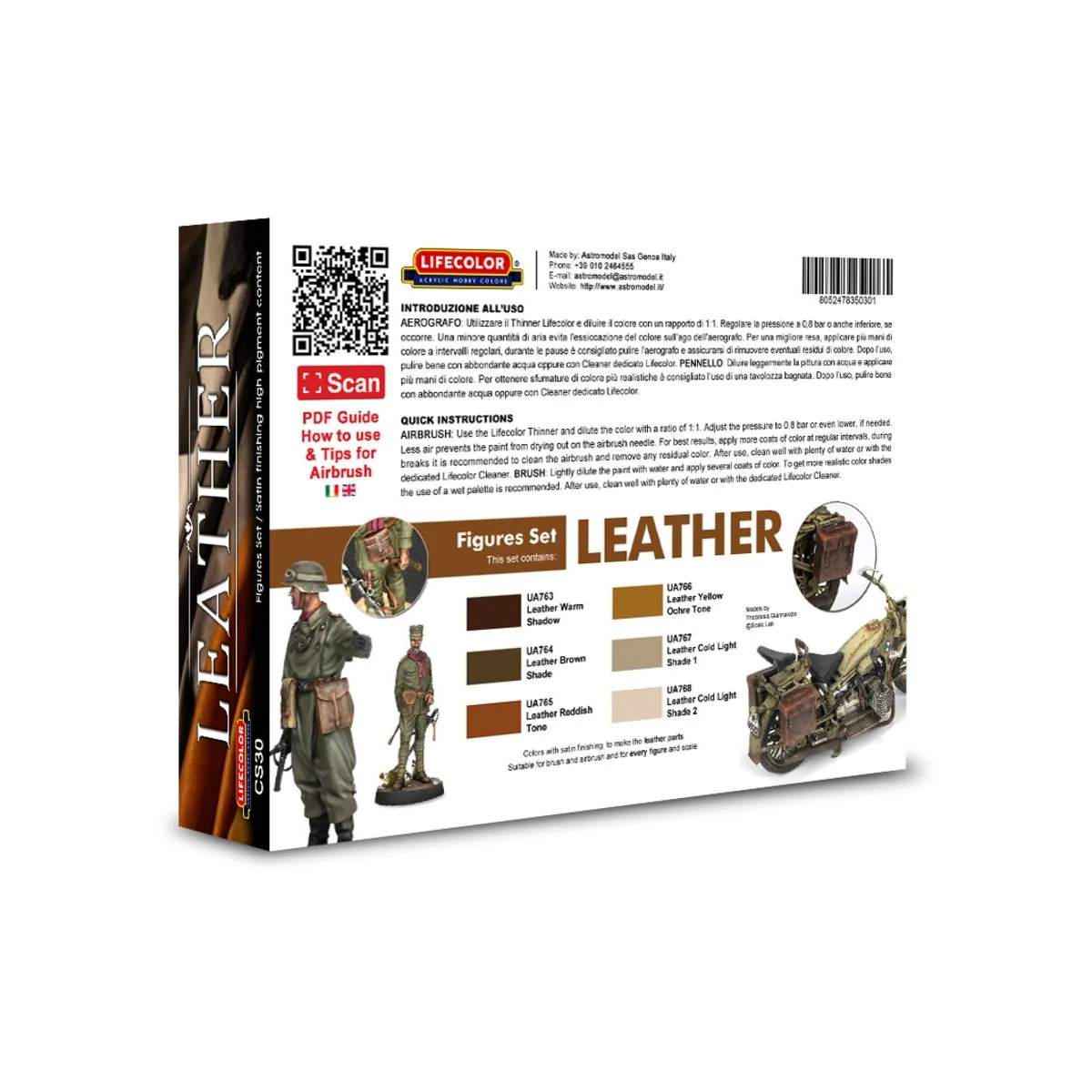 LEATHER - Lifecolor CS30