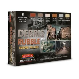 Debris and Rubble Europe Village - Lifecolor CS31