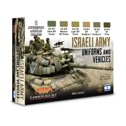Israeli Army Vehicles & Uniforms - Lifecolor CS32